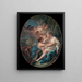 Jupiter under Diane ja Calliston piirteiden - François Boucher — kehystetty taideteos seinällä