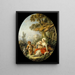 L'Heureuse Mère - François Boucher — kehystetty taideteos seinällä