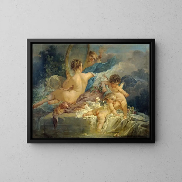 La Toilette de Vénus - François Boucher — kehystetty taideteos seinällä