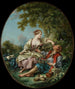 Les Sabots - François Boucher — näkymä teoksesta