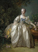 Madame Bergeret - François Boucher — näkymä teoksesta