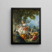 Pastoraalinen kohtaus - François Boucher — kehystetty taideteos seinällä