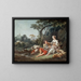 Muistakaa viinirypäleet - François Boucher — kehystetty taideteos seinällä