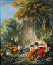 Lire la lettre - François Boucher — näkymä teoksesta