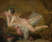 Tyttö levossa - François Boucher — näkymä teoksesta