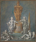 Study for a monument to a princely figure - François Boucher — näkymä teoksesta