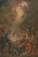 François Boucherin Maalaus Adorointi paimenille — näkymä teoksesta