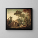 Le Pont - François Boucher — kehystetty taideteos seinällä