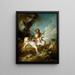 Les moissonneurs de chérubins - François Boucher — kehystetty taideteos seinällä