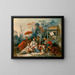 Le jardin chinois - François Boucher — kehystetty taideteos seinällä