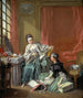 La modiste - François Boucher — näkymä teoksesta