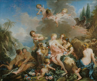 Le Viol d'Europe - François Boucher — näkymä teoksesta