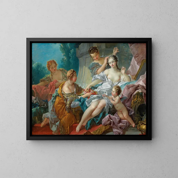 La Toilette de Vénus - François Boucher — kehystetty taideteos seinällä