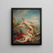 Venus löytämässä Adonin kuolleena - François Boucher — kehystetty taideteos seinällä