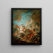 Venus ateljeessa Vulcanin - François Boucher — kehystetty taideteos seinällä