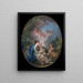 Vierge à l'Enfant avec le jeune saint Jean-Baptiste et des anges - François Boucher — kehystetty taideteos seinällä