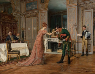 Visiitti sulhasen - François Brunery — näkymä teoksesta