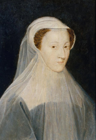 Franois Clouet - Portrait de MarieStuart 15421587 reine de France et reine dcosse en costume de deuil.webp