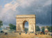 L'Arc de Triomphe de l'Étoile - François Étienne Villeret — näkymä teoksesta