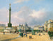 La place de la Bastille - François Étienne Villeret — näkymä teoksesta