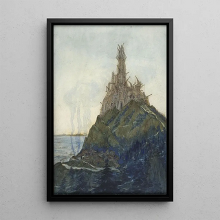 Franois Garas - Temple of Thought Dedicated to Beethoven under construction.webp