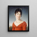 Bust Portrait Of Alexandrine-Anne De La Pallu Marquise De Flers 1786-1832 - François Gérard — kehystetty taideteos seinällä