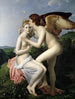 Cupidon ja Psykhen - François Gérard — näkymä teoksesta
