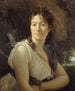 Muotokuva Mademoiselle Duchesnois 1777-1835 Ranskan teatterin jäsen Didon roolissa - François Gérard — näkymä teoksesta