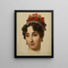Portrait de jeune femme - François Gérard — kehystetty taideteos seinällä