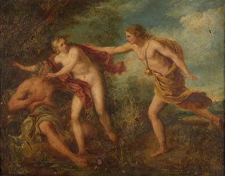 Apollon ja Daphné - François Lemoyne — näkymä teoksesta