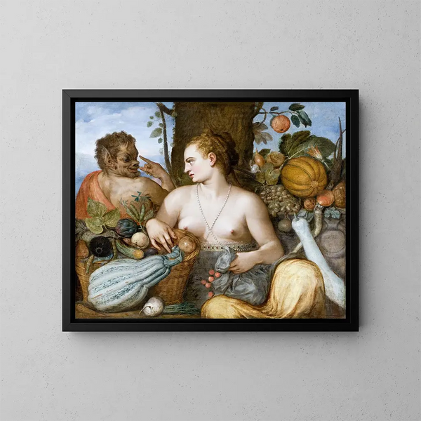 Pomone - Frans Floris — kehystetty taideteos seinällä