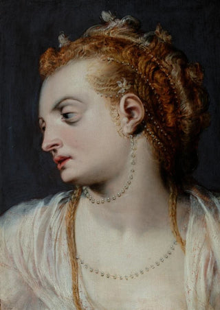 Frans Floris - Studie hlavy mlad eny v blm.webp