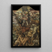 La Chute des anges rebelles - Frans Floris — kehystetty taideteos seinällä