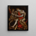 Venus itkee Adonin kuolemaa - Frans Floris — kehystetty taideteos seinällä