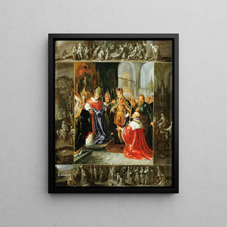 Frans Francken the Younger - The Emperor Charles V Shown The Virgins Robes.webp