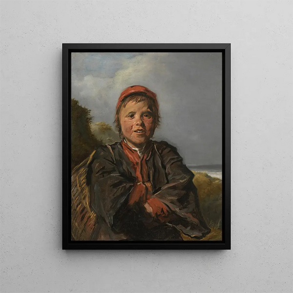 Pêcheur - Frans Hals — kehystetty taideteos seinällä