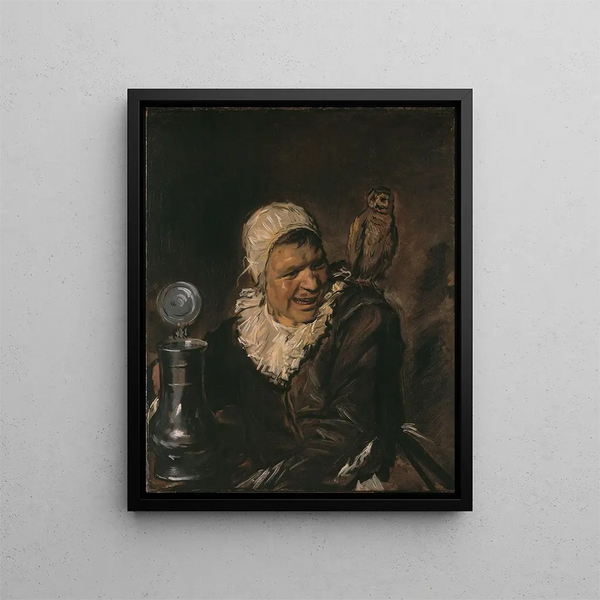 Malle Babbe - Frans Hals — kehystetty taideteos seinällä