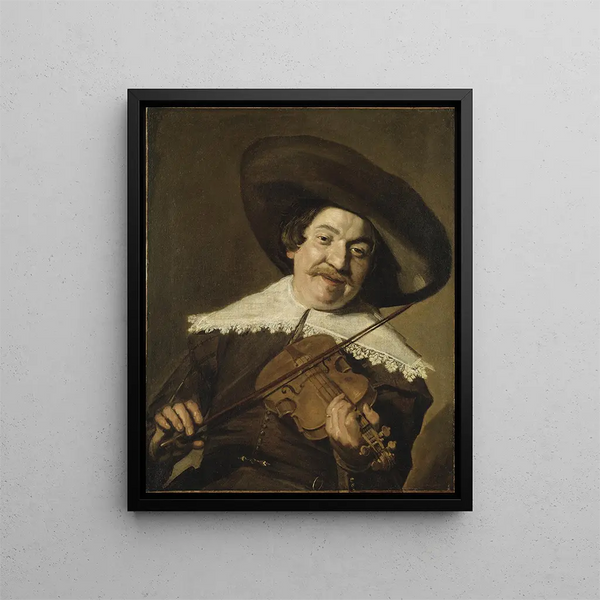 Portrait de Daniel van Aken - Frans Hals — kehystetty taideteos seinällä