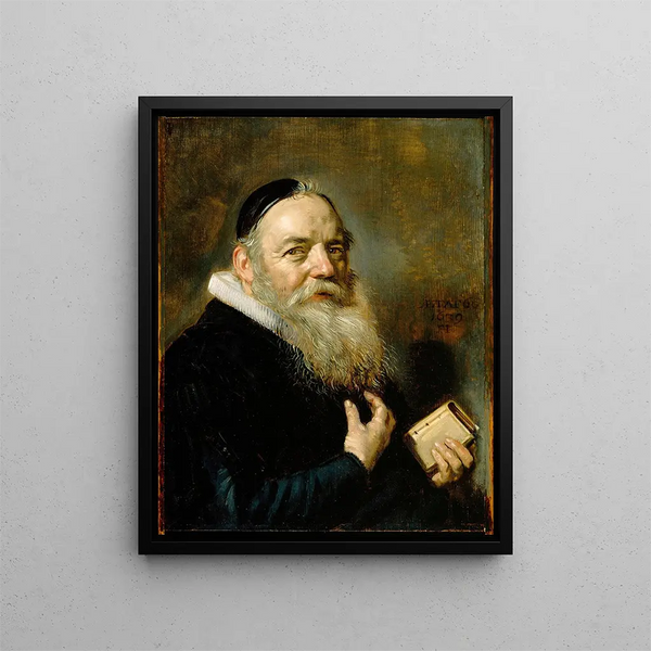 Portrait de Hendrik Swalmius - Frans Hals — kehystetty taideteos seinällä