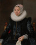 Portrait d'une dame - Frans Hals — näkymä teoksesta