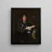 Stephanus Geraerdt Échevin de Haarlem - Frans Hals — kehystetty taideteos seinällä