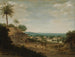 Brasilian kylä - Frans Post — näkymä teoksesta