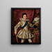 Louis XIII de France - Frans Pourbus l'Ancien — kehystetty taideteos seinällä