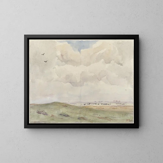 Frans Smissaert - Duinlandschap met kudde.webp