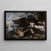 Saalistuksen - Frans Snyders — kehystetty taideteos seinällä