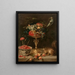 Composition la tazza et l'écureuil - Frans Snyders — kehystetty taideteos seinällä