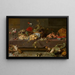 Kukat ja hedelmät - Frans Snyders — kehystetty taideteos seinällä