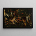 Keittiön sisämaalaus - Frans Snyders — kehystetty taideteos seinällä