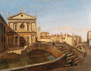 San Sebastiano kirkosta Venetsiassa - Frans Vervloet — näkymä teoksesta
