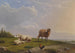 Lammaset maisemassa - Frans van Severdonck — näkymä teoksesta